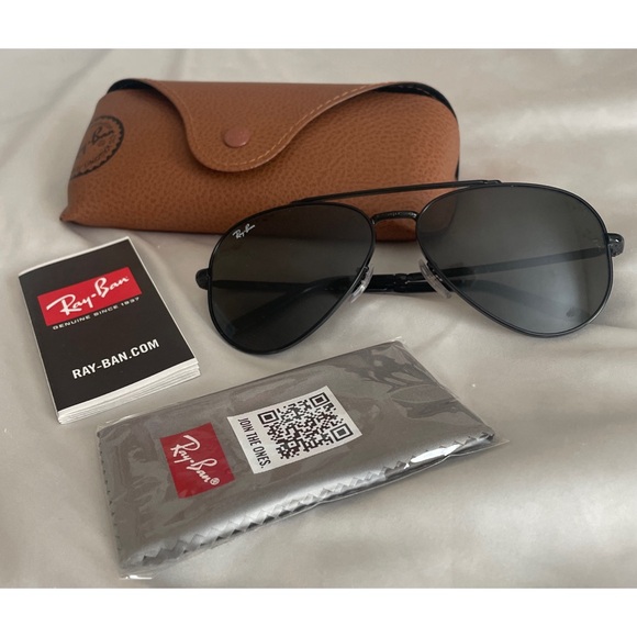 RAY-BAN 0RB3625 New Aviator Sunglassesđź–¤ - Picture 1 of 15